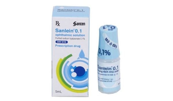 Thuốc nhỏ trị khô mắt Sanlein 0,1%