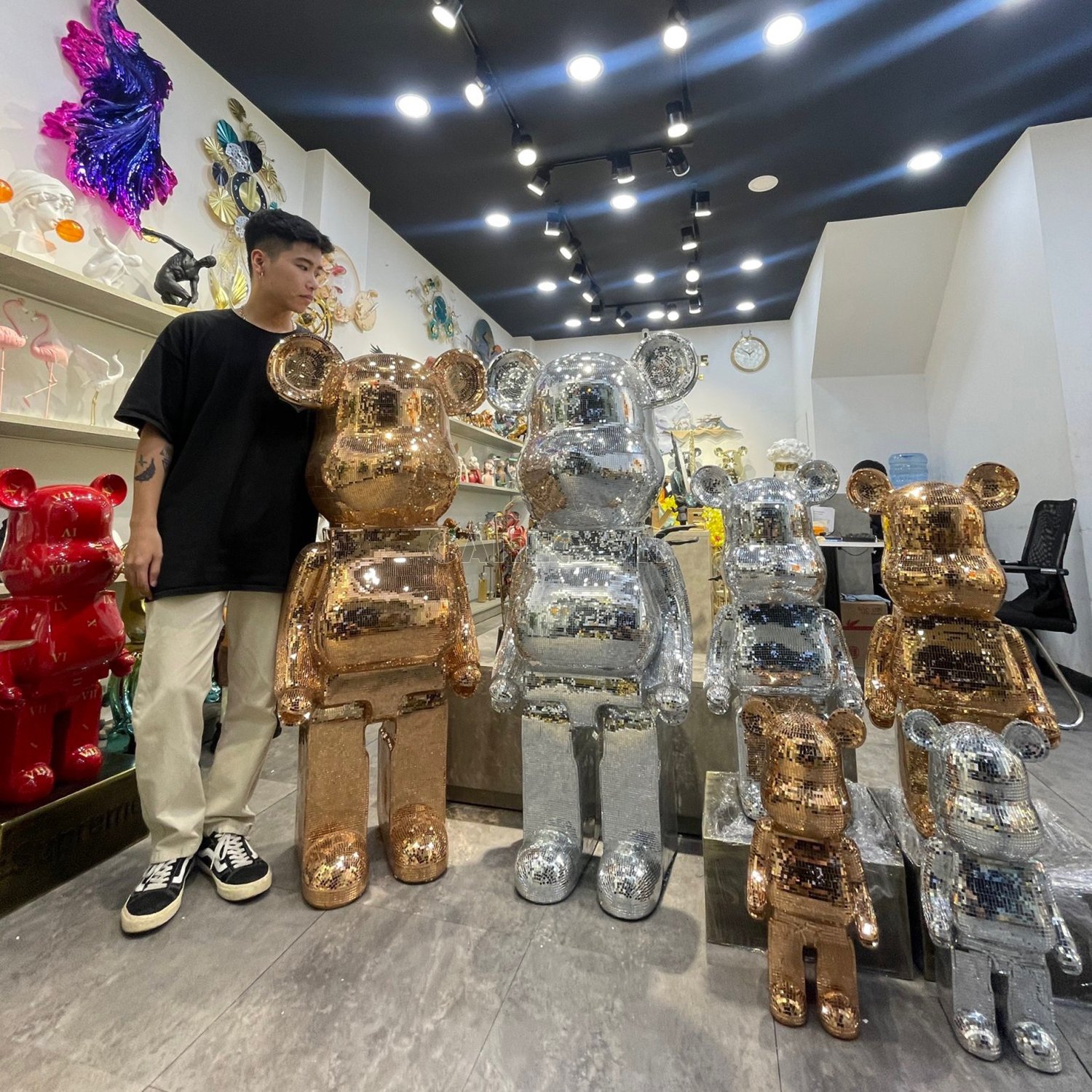 Mô hình Bearbrick các loại 700  Medicom Toy Tại Kiên Giang  RaoXYZ
