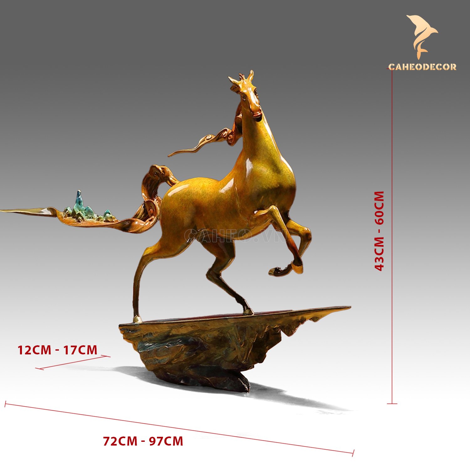 Tượng-Ngựa-Phong-Thuỷ-bằng-đồng