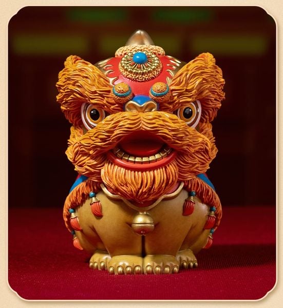 Tượng-Lân-Bằng-Đồng