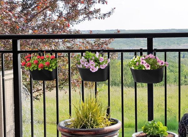 Metal planter Balconies