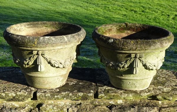Cement Planter Pots with Superior Durability
