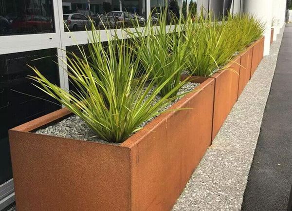 Our metal plant pots are extremely durable and weather-resistant
