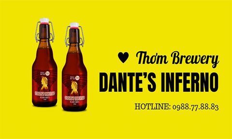 Lộ diện loại bia “cực độc” có nồng độ cồn như rượu – DANTE’S INFERNO