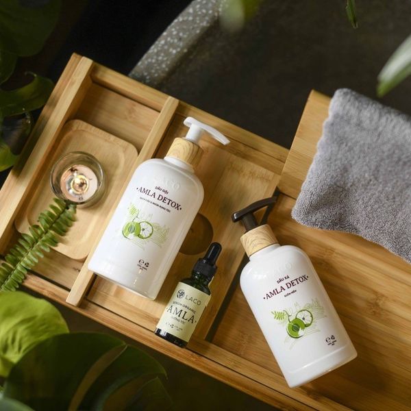 Dầu Bộ Dầu Gội - Xả Amla Detox