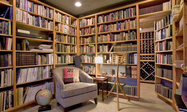Giản dị, mộc mạc với phòng đọc sách phong cách Vintage
