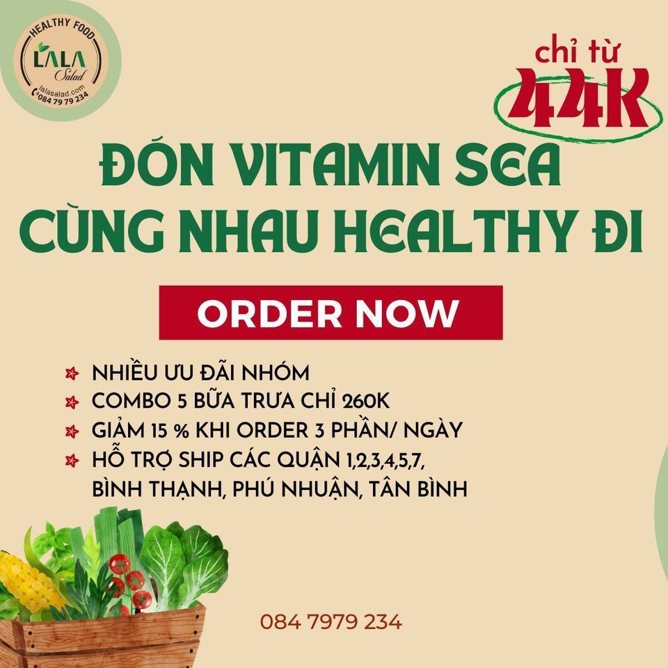 Đón Vitamin Sea Cùng Thực Đơn Eat Clean Tuần 12.06 - 16.06