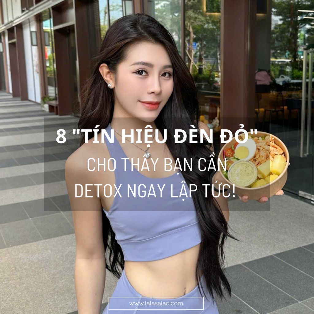 8 Tín Hiệu Đèn Đỏ Cơ Thể Cần Detox