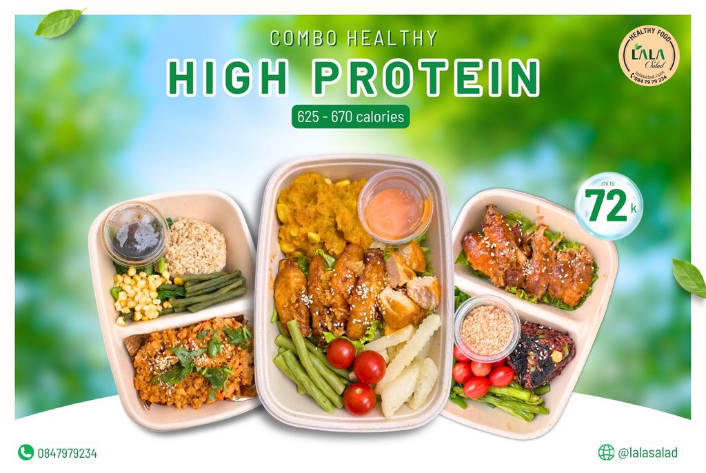 HIGH PROTEIN – ĂN NGON GIỮ DÁNG, NĂNG LƯỢNG TRÀN ĐẦY!