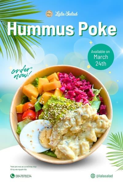 Hương vị Hawaii trong từng miếng salad!