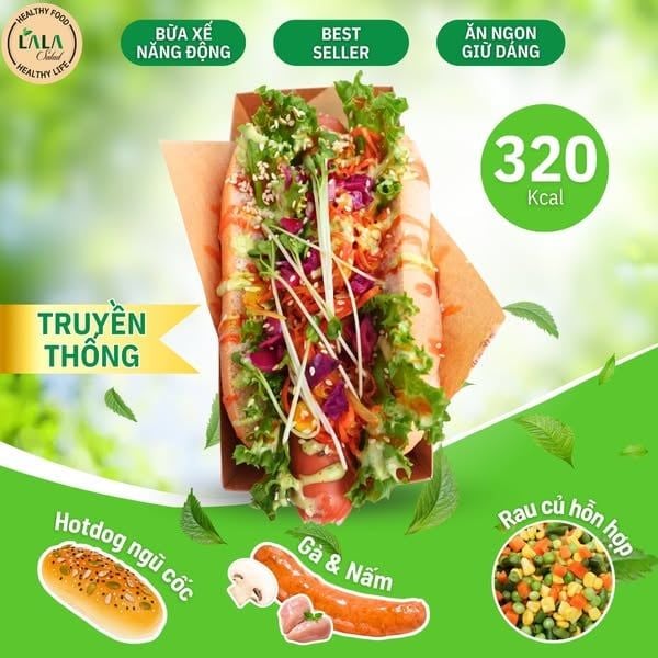 [𝐍𝐄𝐖 𝐇𝐄𝐀𝐋𝐓𝐇𝐘] HOTDOG GÀ & NẤM THẬT 100% – siêu healthy, siêu ngon, ăn không lo t.ă..ng c.â.n luôn!