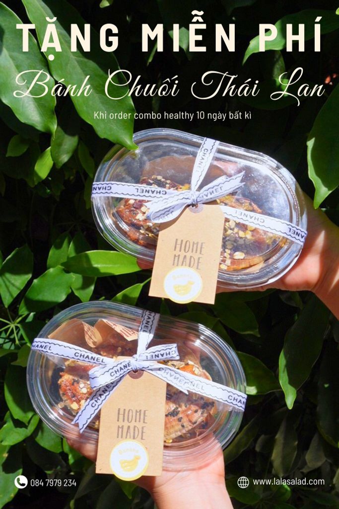 BÁNH CHUỐI HEALTHY NHÀ LALA CÓ GÌ HOT ?