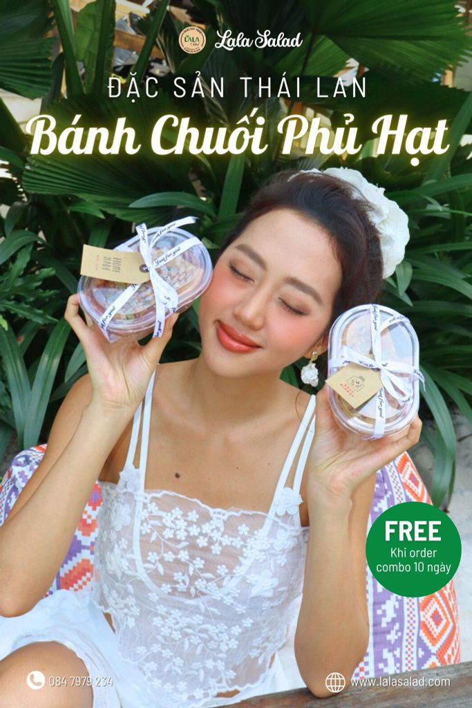 BÁNH CHUỐI HEALTHY NHÀ LALA CÓ GÌ HOT ?