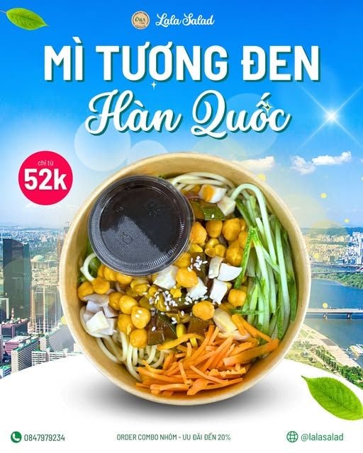 Mì tương đen chay - phiên bản healthy nhà Lala