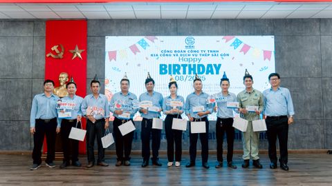 🎉 CHÚC MỪNG SINH NHẬT CBCNV THÁNG 8🎂🎈