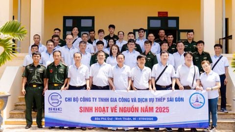 Đến với đảo tiền tiêu Phú Quý - Hành trình về nguồn 2025 đầy ý nghĩa của Chi bộ Công ty TNHH Gia công và Dịch vụ Thép Sài Gòn hướng tới Kỷ niệm 50 năm Ngày Giải phóng miền Nam, thống nhất đất nước (30/4/1975 - 30/4/2025)