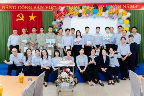 CÔNG ĐOÀN TỔ CHỨC SINH NHẬT CHO CBCNV THÁNG 5