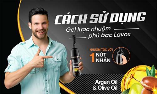 Cách Sử Dụng Gel Lược Nhuộm Phủ Bạc Lavox