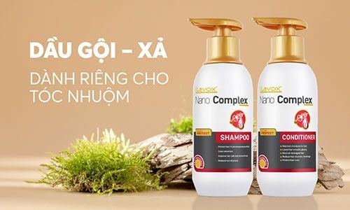 Cách Giữ Màu Tóc Nhuộm Hiệu Quả Bằng Dầu Gội - Xả Lavox Nanocomplex
