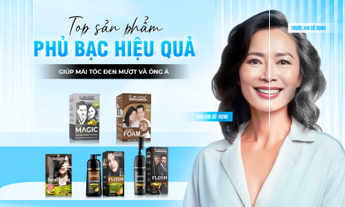 Top 5 Sản Phẩm Phủ Bạc Hiệu Quả Giúp Mái Tóc Đen Mượt Và Óng Ả