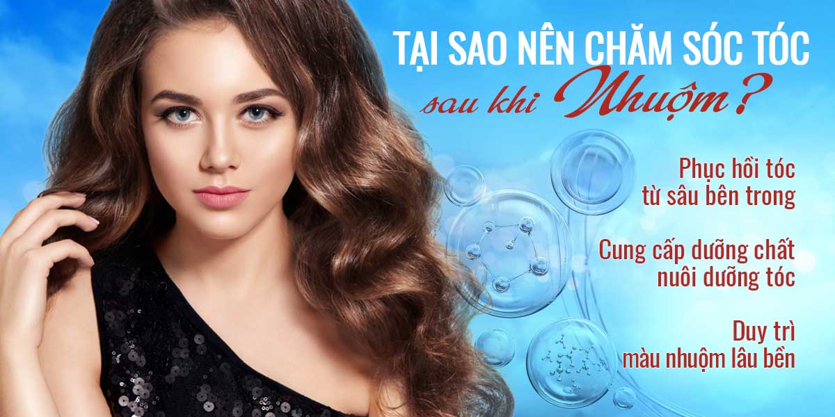 Tại sao nên chăm sóc tóc sau khi nhuộm phủ bạc?