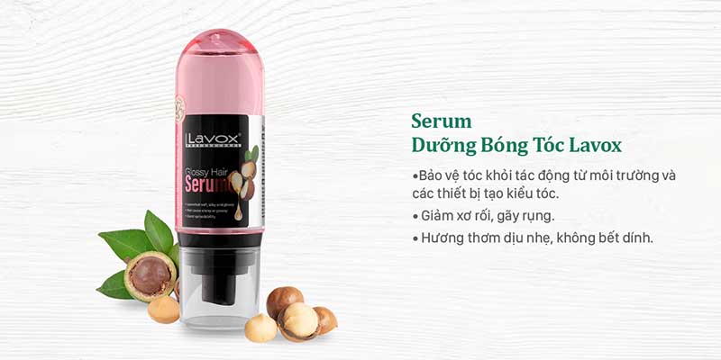 Serum Dưỡng Bóng Tóc Lavox