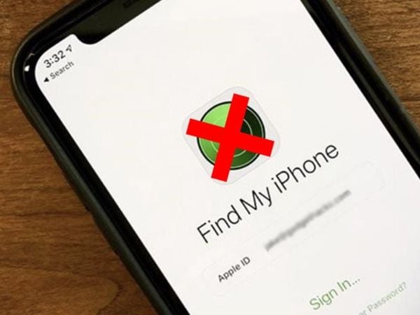 không bật chế độ find my có định vị được iphone không