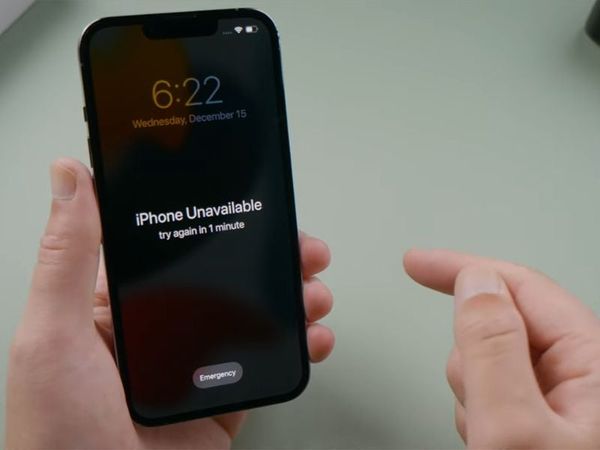Lỗi iPhone Không Khả Dụng
