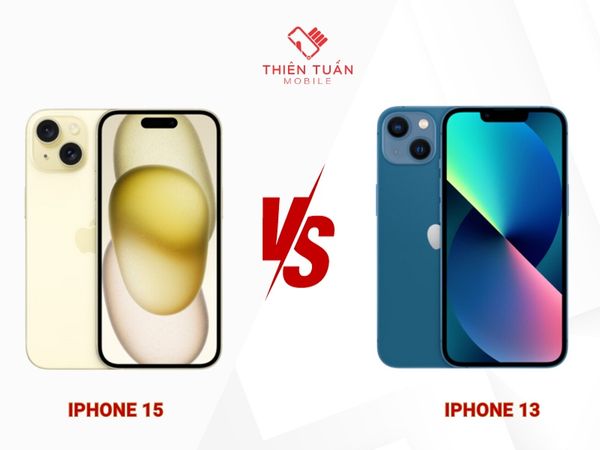 so sánh iphone 13 và iphone 15