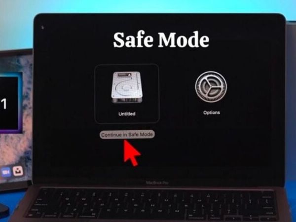 Sử dụng chế độ Safe Mode để khởi động lại MacBook
