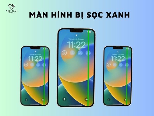 Màn hình iphone 14 plus bị sọc màn hình