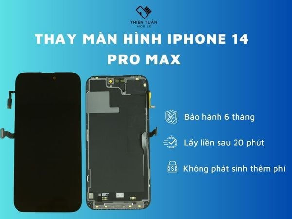 Thay màn hình iphone 14 pro max