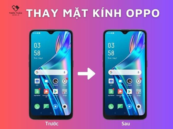 thay mặt kính oppo chính hãng