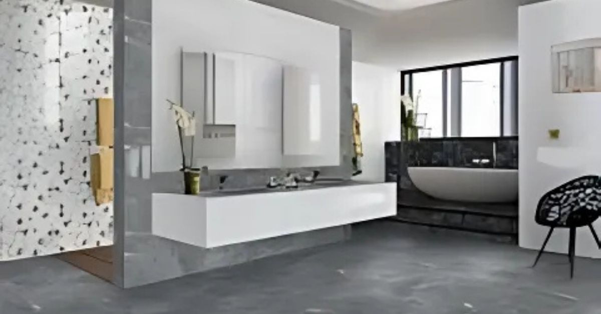 vlxdhoangmai.com.vn - Các bước lát gạch nền nhà tắm đẹp, đơn giản