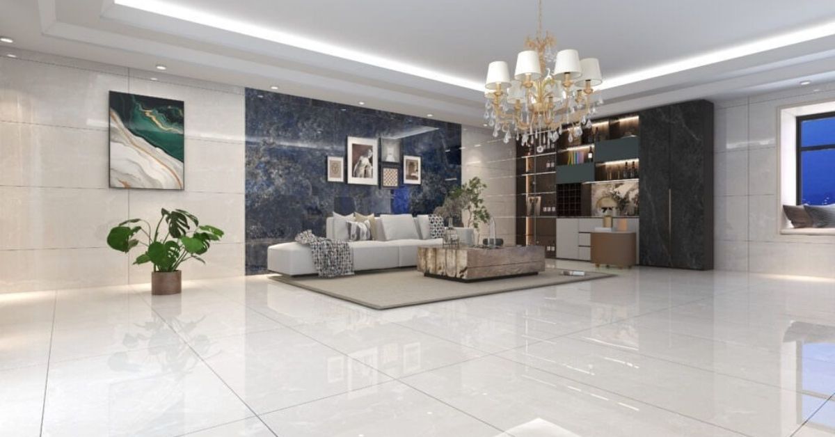 vlxdhoangmai.com - Cách chọn gạch ốp tường phòng khách đẹp