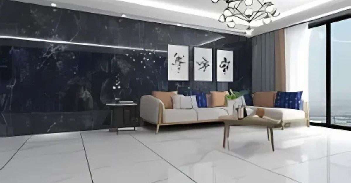 vlxdhoangmai.com.vn - Cách lựa chọn gạch lát nền phòng khách phù hợp