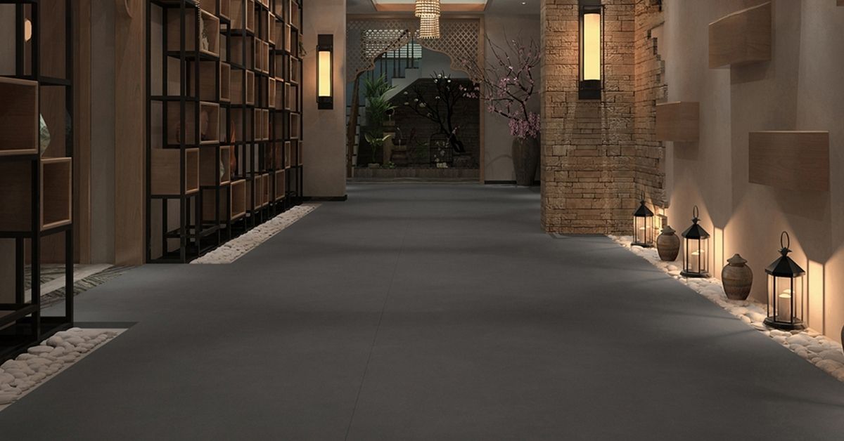 vlxdhoangmai.com.vn - Đá nung kết khổ lớn màu xám vân đá New Armani Dark Grey
