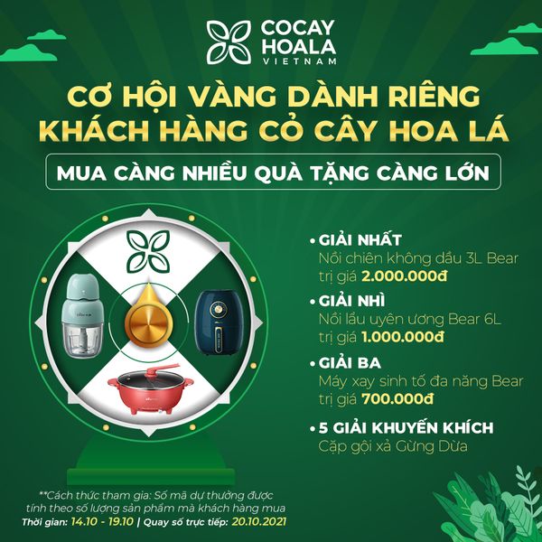 Mua càng nhiều - Quà tặng càng lớn - Ưu đãi 20.10 nhận quà giá trị