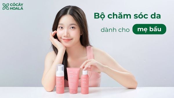 5 thành phần độc đáo trong bộ chăm sóc da đậu đỏ dành cho mẹ bầu