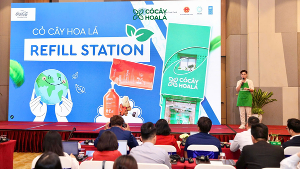 Hành trình Cỏ Cây Hoa Lá lan tỏa giải pháp sống xanh tại Chương trình Đổi mới sáng tạo mảng Nhựa