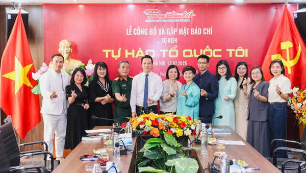 CỎ CÂY HOA LÁ ĐỒNG HÀNH CÙNG BÁO ĐẠI ĐOÀN KẾT TRONG CHUỖI SỰ KIỆN “TỰ HÀO TỔ QUỐC TÔI”