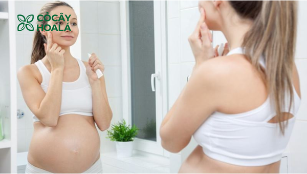 Bầu 3 tháng đầu có skincare được không?