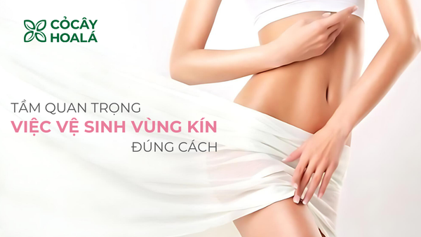 Tầm quan trọng của việc vệ sinh vùng kín đúng cách sau sinh