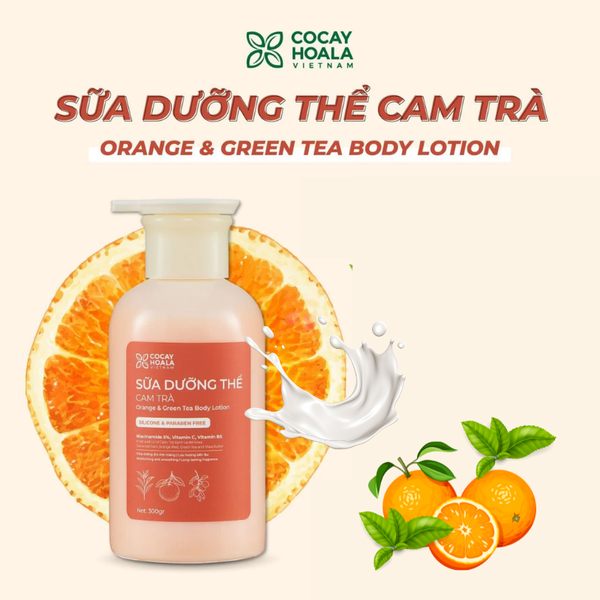 Sữa dưỡng thể Cam Trà