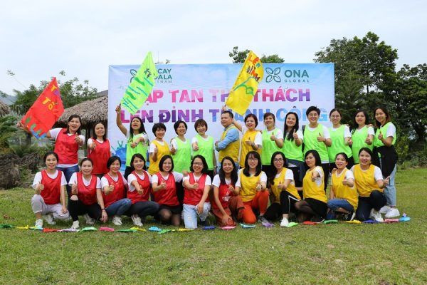 Team building Cỏ Cây Hoa Lá