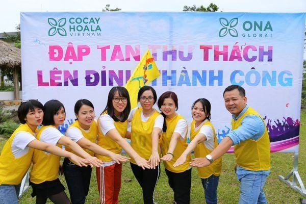 Team building Cỏ Cây Hoa Lá