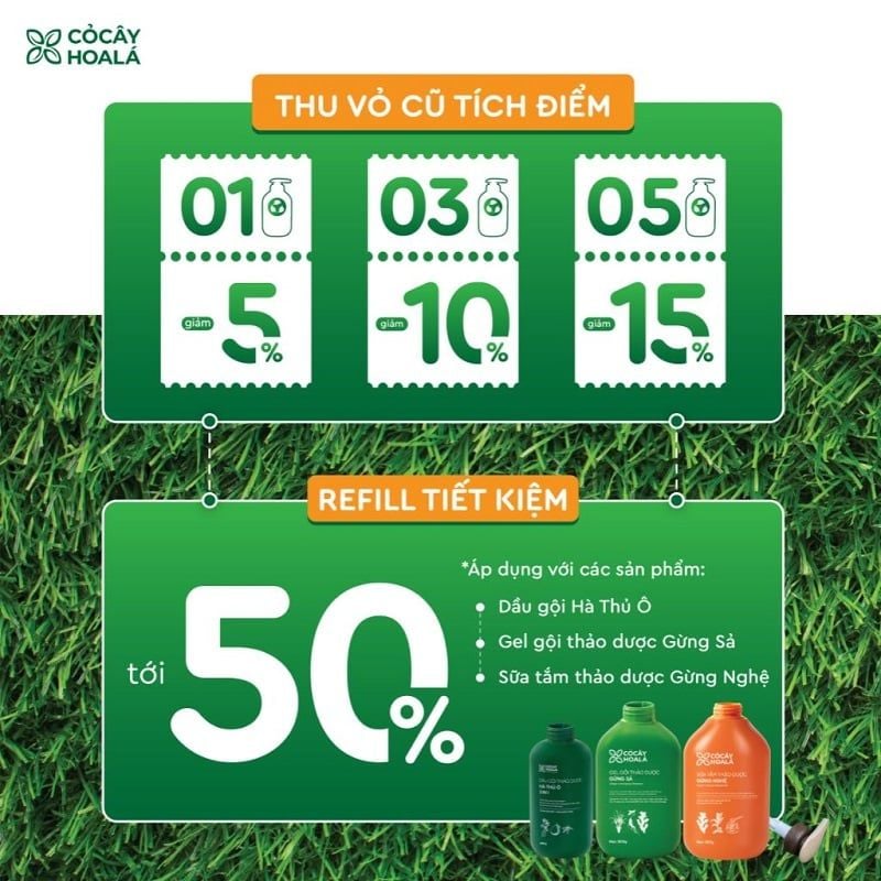 ưu đãi thu gom vỏ chai