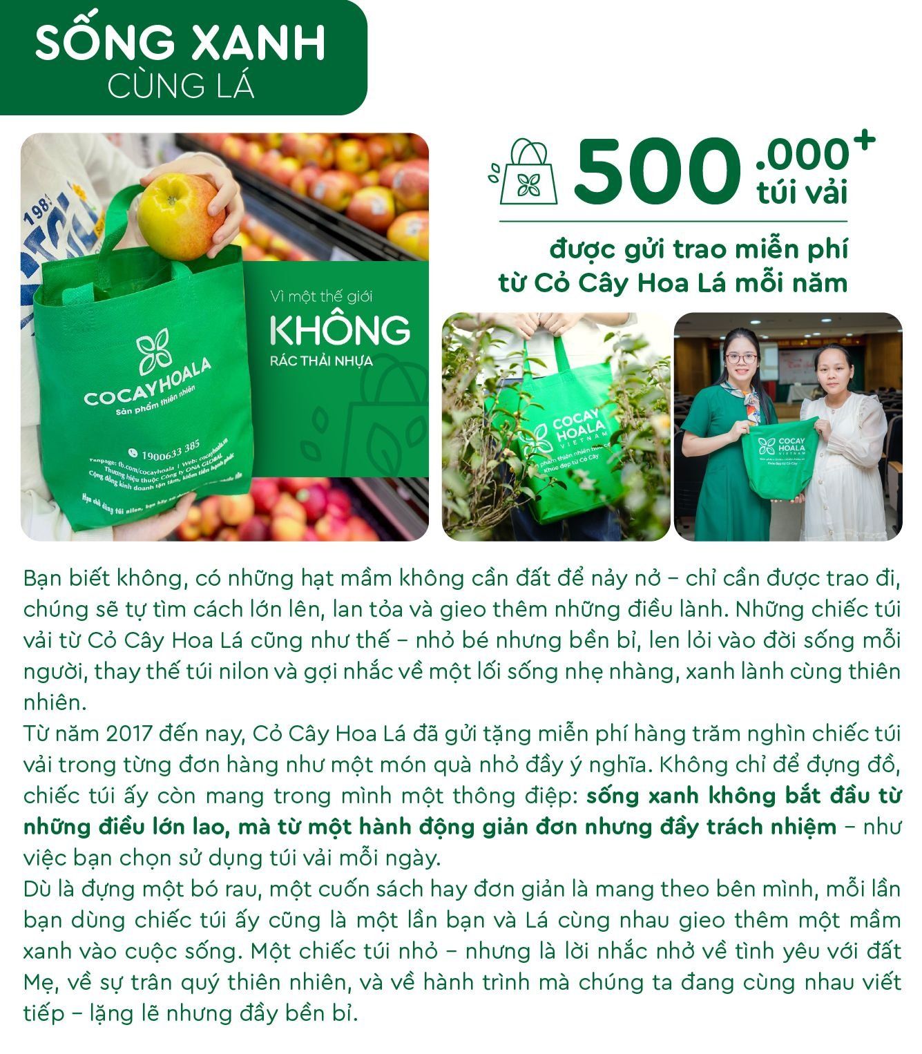 Sống xanh cùng Lá