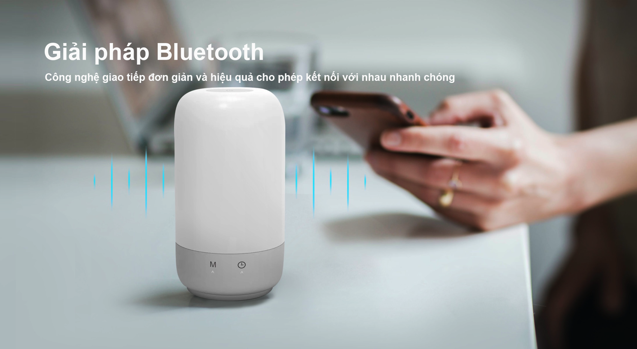 Công nghệ giao tiếp BULETOOTH cho nhà thông minh.