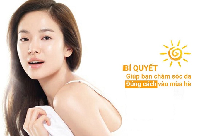5 bí quyết chăm sóc da trong mùa hè